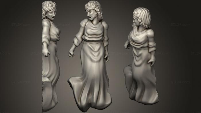 Figurines simple (Deadfolke 2, STKPR_0334) 3D models for cnc